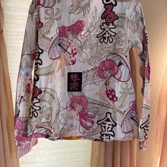 Brigi of Aspen Colorado Cotton Amine Jacket Shirt - Picture 4 of 4